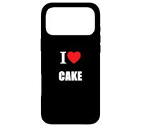 I Love Cake Baking Baker Éponge pour chocolats et Carottes Coque pour iPhone 17 Pro Max
