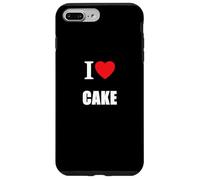 I Love Cake Baking Baker Éponge pour chocolats et Carottes Coque pour iPhone 7 Plus/8 Plus