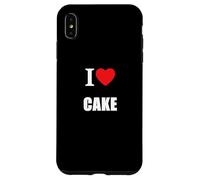 I Love Cake Baking Baker Éponge pour chocolats et Carottes Coque pour iPhone XS Max
