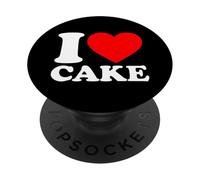 I Love Cake PopSockets PopGrip Adhésif