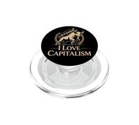I Love Capitalism Capitalisme Entrepreneur Bourse Actions PopSockets PopGrip pour MagSafe
