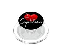 I Love Capitalism Capitalisme Entrepreneur Bourse Actions PopSockets PopGrip pour MagSafe