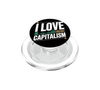 I Love Capitalism Capitalisme Entrepreneur Bourse Actions PopSockets PopGrip pour MagSafe