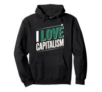 I Love Capitalism Capitalisme Entrepreneur Bourse Actions Sweat à Capuche