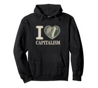 I Love Capitalism Capitalisme Entrepreneur Bourse Actions Sweat à Capuche