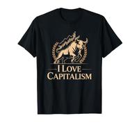 I Love Capitalism Capitalisme Entrepreneur Bourse Actions T-Shirt