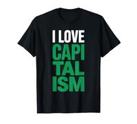 I Love Capitalism Capitalisme Entrepreneur Bourse Actions T-Shirt