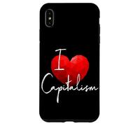 I Love Capitalism J'aime Le Capitalisme Économie de Marché Coque pour iPhone XS Max