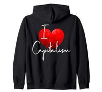 I Love Capitalism J'aime Le Capitalisme Économie de Marché Sweat à Capuche