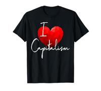 I Love Capitalism J'aime Le Capitalisme Économie de Marché T-Shirt