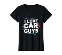 I Love Car Guys s'amuse pour Les passionnés d'automobile T-Shirt Graphique avec Valeur
