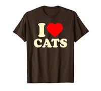I Love Cats, I Heart Cats T-Shirt