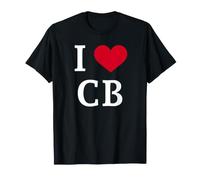 I Love CB, I Heart Initials C.B. T-Shirt