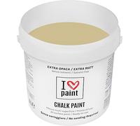 I Love Chalk Paint® Couleur Corde 4 Litres - Sans poncer, couleurs meubles, murs et objets - Sans solvants ni formaldéhyde - Sans odeur, à base d'eau