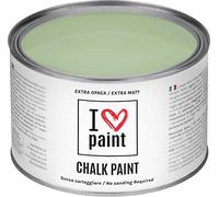 I Love Chalk Paint® couleur Sage 375 ml - Peinture à la craie - Sans poncer, couleurs meubles, murs et objets - Sans solvants ni formaldéhyde - Sans odeur, à base d'eau