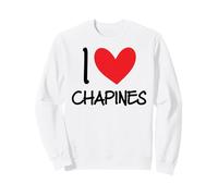 I Love Chapines Guatemala Quetzal 502 Antigua Maya Guate Sweatshirt