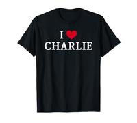 I Love Charlie, J'aime Charlie T-Shirt