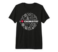 I Love Chemistry - Science pour Enseignant chimiste ou étudiant T-Shirt Haut de Gamme
