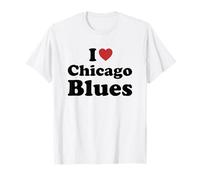I Love Chicago Blues T-Shirt