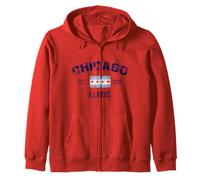 I Love Chicago, Chicago Graphic Design Tee, Chicago City Sweat à Capuche