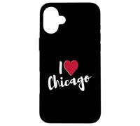 I Love Chicago Illinois State Souvenir Pride pour Homme et Femme Coque pour iPhone 16 Plus