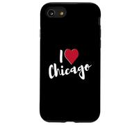 I Love Chicago Illinois State Souvenir Pride pour Homme et Femme Coque pour iPhone SE (2020) / 7/8