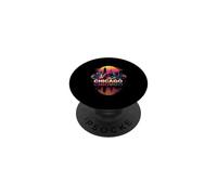 I Love Chicago Skyline Chicago City Tie-Dye Souvenir Chicago PopSockets PopGrip Adhésif