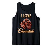 I Love Chocolate Cute Outfit for Girls and Women Débardeur