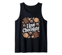 I Love Chocolate Sweet Cookies and Bonbons Débardeur