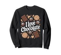 I Love Chocolate Sweet Cookies and Bonbons Sweatshirt