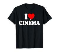 I Love Cinéma Humour Cinéphile T-Shirt