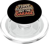 I Love Cleaning Out The Garage Passe-Temps mécanique - PopSockets PopGrip pour MagSafe