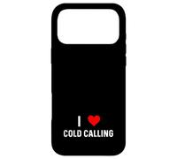 I Love Cold Calling - Heart - Logiciel de Vente de Centre d'appels Coque pour iPhone 17 Pro Max