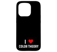 I Love Color Theory Heart Art Artiste Peinture Peintre Peinture Coque pour iPhone 15 Pro