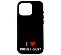 I Love Color Theory Heart Art Artiste Peinture Peintre Peinture Coque pour iPhone 16 Pro