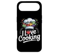 I Love Cooking Toque de Chef Motif légumes Coque pour iPhone Air