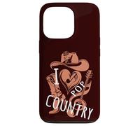 I LOVE Country Pop Music - Tween Girls Modern Country Pop Coque pour iPhone 13 Pro