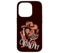 I LOVE Country Pop Music - Tween Girls Modern Country Pop Coque pour iPhone 14 Pro