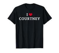 I Love Courtney, J'aime Courtney T-Shirt