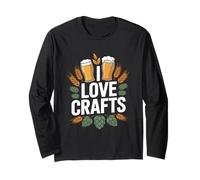I Love Crafts Beer Athusiast Houblon Orge Manche Longue