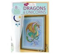 I Love Cross Stitch - Dragons & Unicorns - [Version Originale] Various (Auteur)