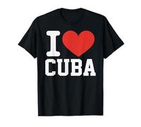I Love Cuba Souvenir Lovers Pride Travel T-Shirt