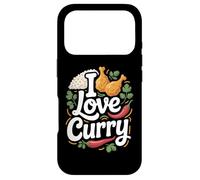I Love Curry Enthusiast Poulet Riz Design Coque pour iPhone 17 Pro