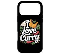 I Love Curry Enthusiast Poulet Riz Design Coque pour iPhone 17 Pro Max