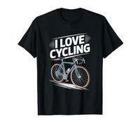 I Love Cycling Enthusiast's Passion Vélo T-Shirt Graphique avec Valeur