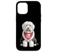 I Love Dad Old English Sheepdog Lover Dog Lover Dog Father's Day Coque pour iPhone 12/12 Pro