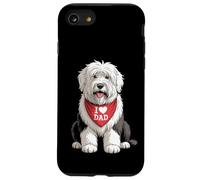 I Love Dad Old English Sheepdog Lover Dog Lover Dog Father's Day Coque pour iPhone SE (2020) / 7/8