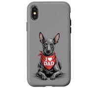 I Love Dad Xoloitzcuintli Lover Dog Fête des pères Coque pour iPhone X/XS
