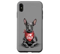 I Love Dad Xoloitzcuintli Lover Dog Fête des pères Coque pour iPhone XS Max