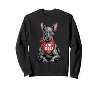I Love Dad Xoloitzcuintli Lover Dog Fête des pères Sweatshirt
